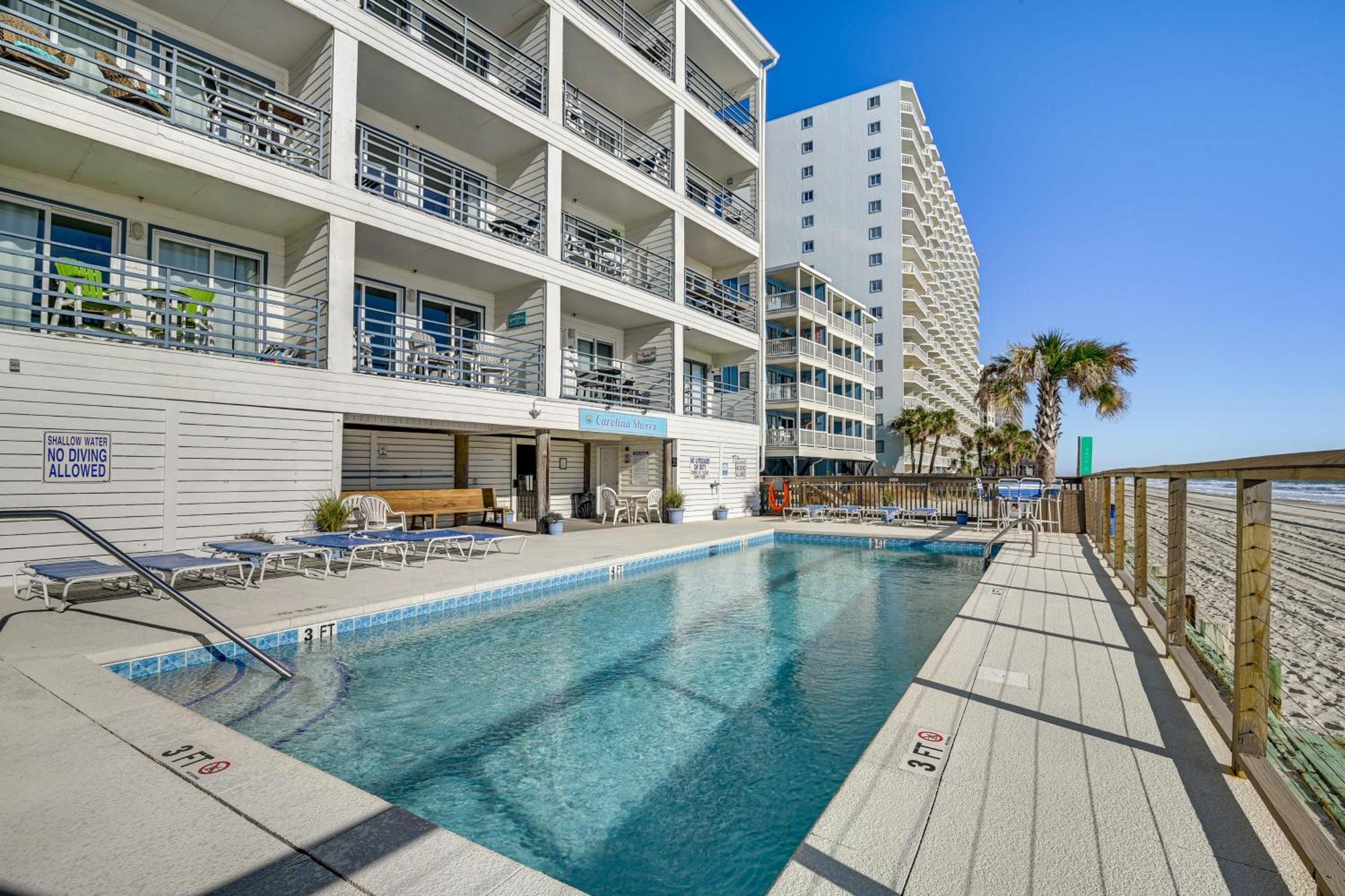Cozy Beachfront Condo With Wifi, Views And Pool Access Myrtle Beach Dış mekan fotoğraf